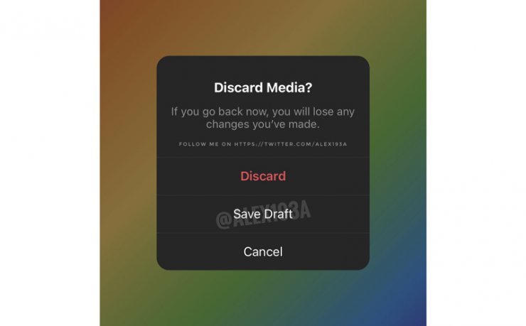 قابلیت ذخیره پیش‌نویس استوری‌ها به‌زودی به اینستاگرام می‌آید