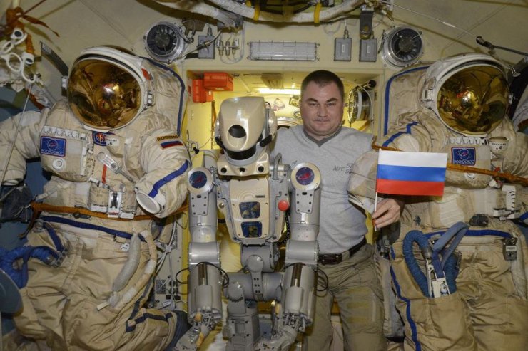 فضانورد روسی در ایستگاه فضایی بین‌المللی