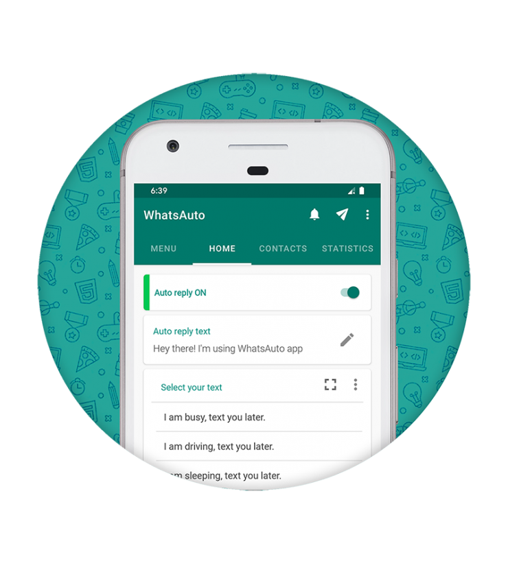 آشنایی با اپ WhatsAuto؛ ارسال پاسخ خودکار در واتساپ و سایر پیام‌رسان‌ها