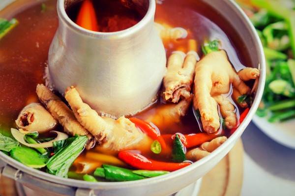 طرز پخت پای مرغ نحوه پاک کردن پای مرغ