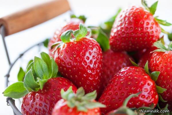 توت فرنگی برای لاغری توت فرنگی