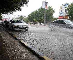 بارش شدید باران در 5 استان