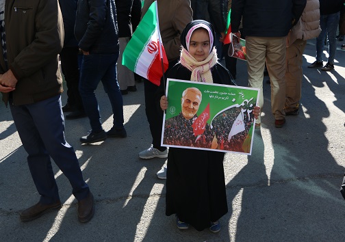 جلوه‌های ویژه از راهپیمایی ۲۲ بهمن ۹۸ در کردستان