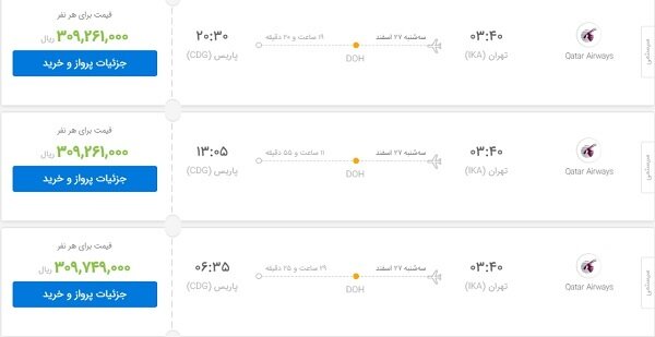 سوءاستفاده ایرلاین‌های خارجی ازیک محدودیت/ بلیت یک طرفه ۴۰میلیون!