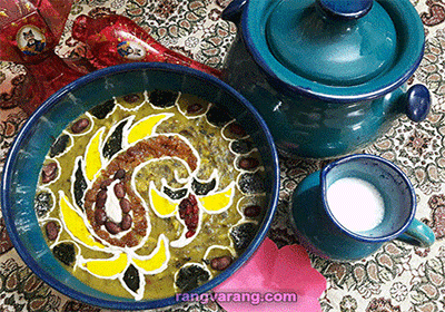 ایده‌هایی برای تزئین انواع آش مجلسی و نذری + تصاویر