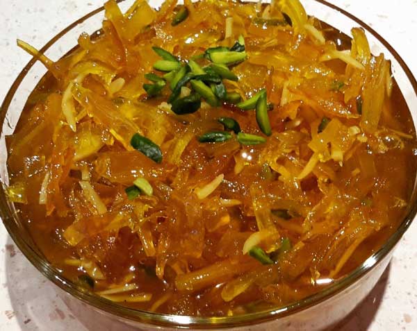 طرز تهیه مربای زردک به ۲ روش (ساده و با عسل)