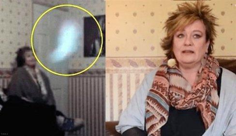 زنی که مدعیست با روح زندگی میکند