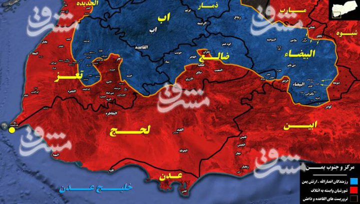 ناامیدی در جبهه ائتلاف سعودی با قدرت‌نمایی رزمندگان یمنی/ جزئیات درگیری‌های سنگین در جنوب شرق استان البیضاء + نقشه میدانی و عکس