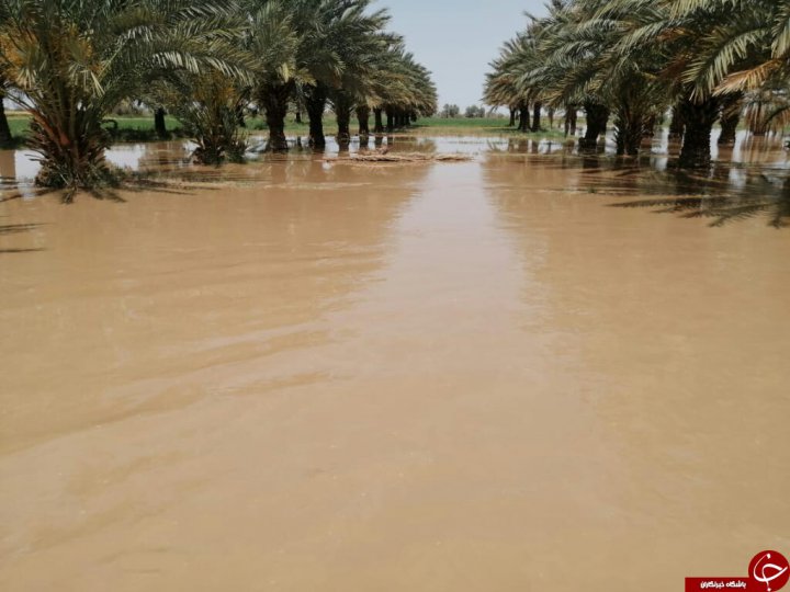 سیل، بار دیگر به شهداد آمد