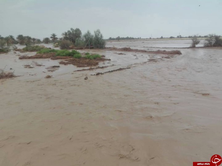 سیل، بار دیگر به شهداد آمد