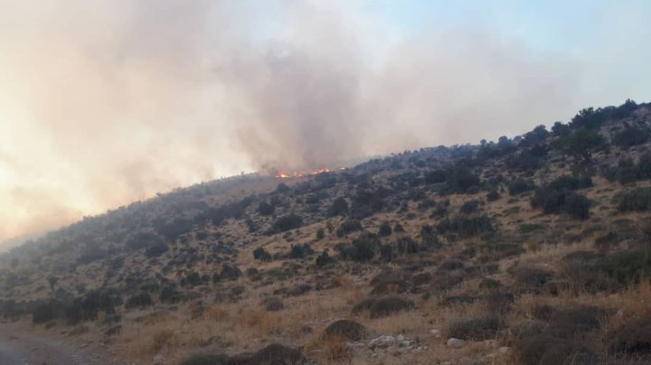 مهار آتش کوه سیاه دشتستان