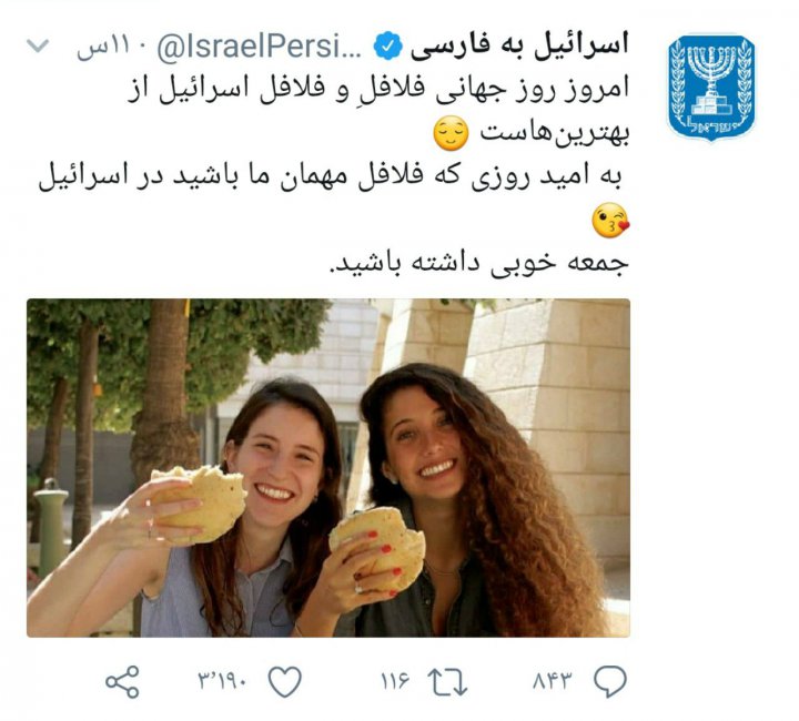 واکنش کاربران به روز جهانی فلافل در اسرائیل؛ فلافل بعدی را در فلسطین خواهیم خورد