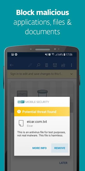 دانلود ESET Mobile Security & Antivirus 5.3.33.0 – آنتی ویروس نود 32