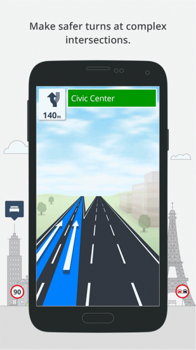 دانلود Sygic: GPS Navigation برای اندروید و ios ؛ بهترین مسیریاب گوشی هوشمند با سخنگوی فارسی و نقشه ایران