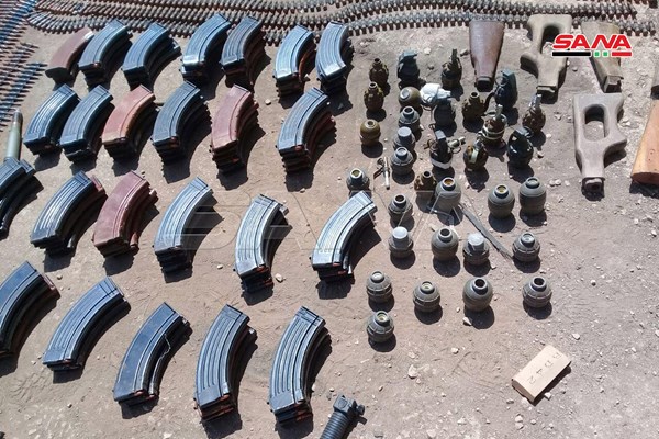 کشف سلاح‌های قاچاق در سوریه 01