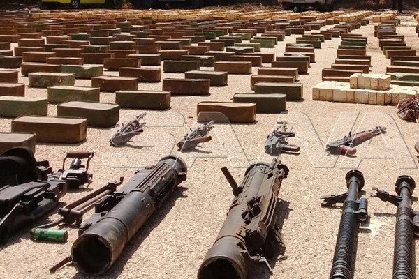 کشف سلاح‌های قاچاق در سوریه 03