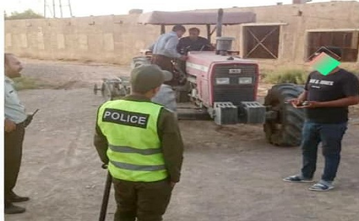 برخورد با کشاورز متخلف قمی
