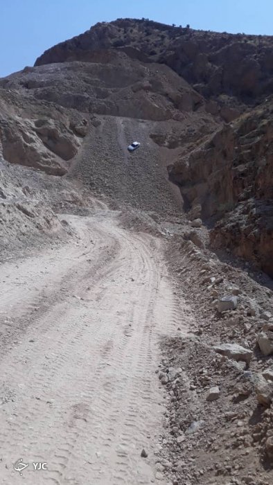 جاده نا ایمن مرق مرقکان ساوه آبستن حوادث