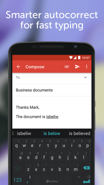 دانلود SwiftKey Keyboard برای اندروید و Ios / صفحه کلید قدرتمند برای تایپ سریع و هوشمند