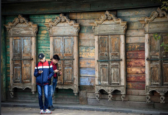 معماری منحصربه‌فرد خانه‌های چوبی در سیبری