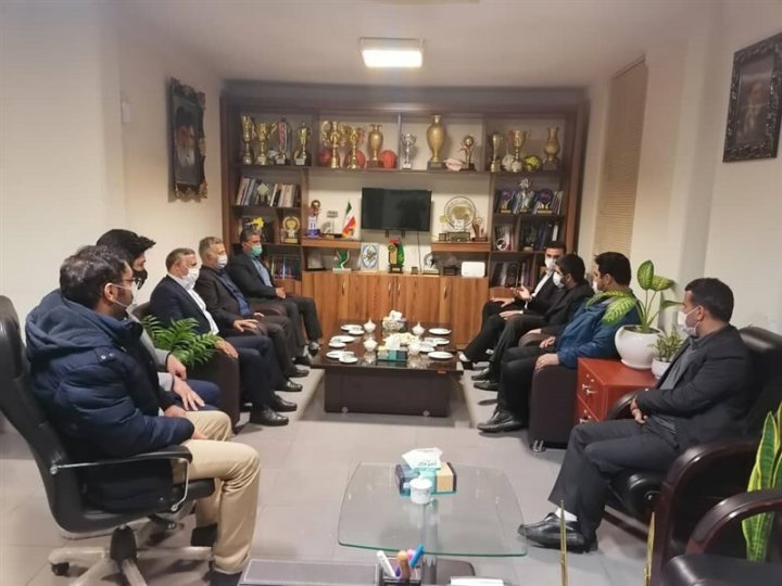 دیدار رئیس فدراسیون کشتی با مسئولان استان گلستان