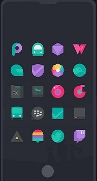 دانلود Darko5 – Icon Pack 1.2 – آیکون‌پک دارکو فایو اندروید