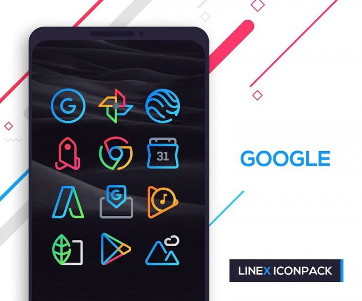 دانلود LineX Icon Pack