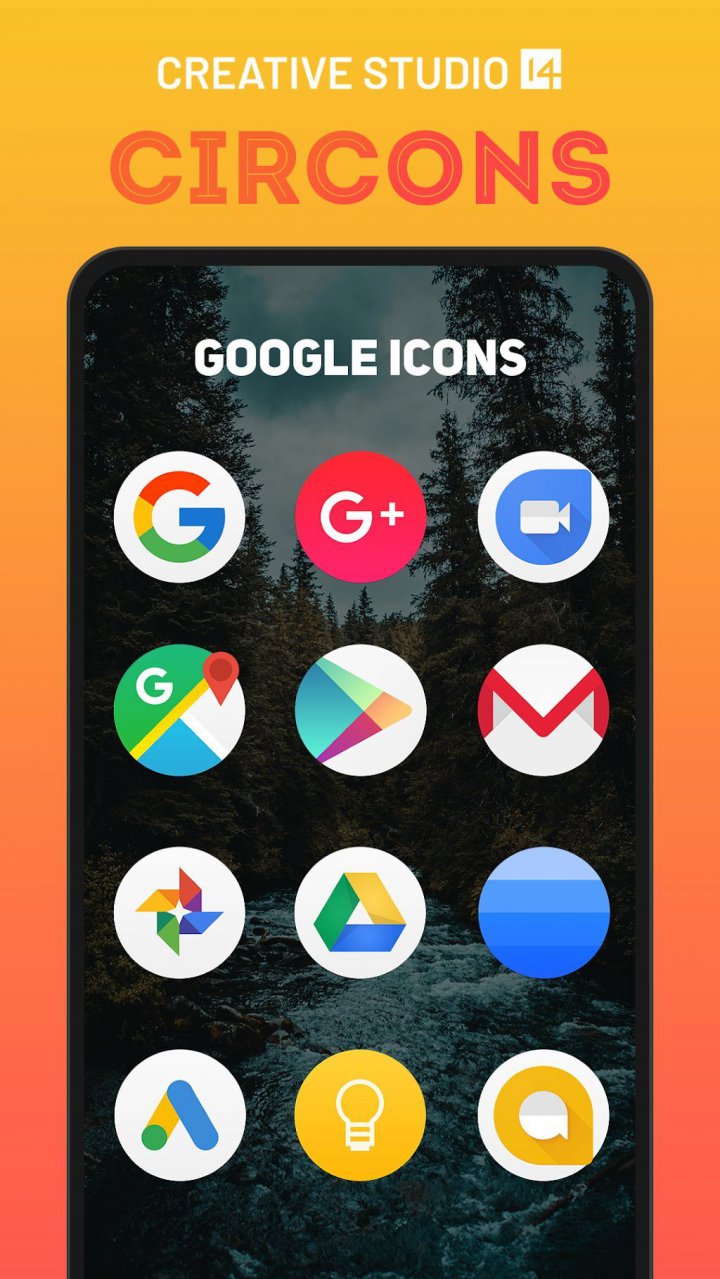 دانلود Darko5 – Icon Pack 1.2 – آیکون‌پک دارکو فایو اندروید