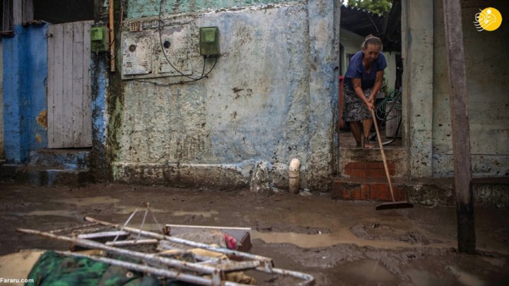 (تصاویر) خسارات سیل در ریودوژانیرو