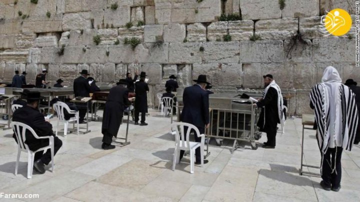 (تصاویر) یهودیان ارتدوکس علیه مقررات ضد کرونا