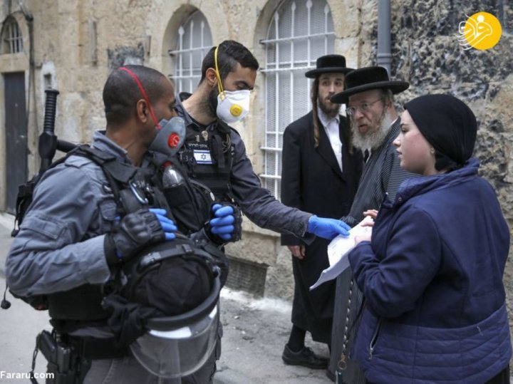 (تصاویر) یهودیان ارتدوکس علیه مقررات ضد کرونا