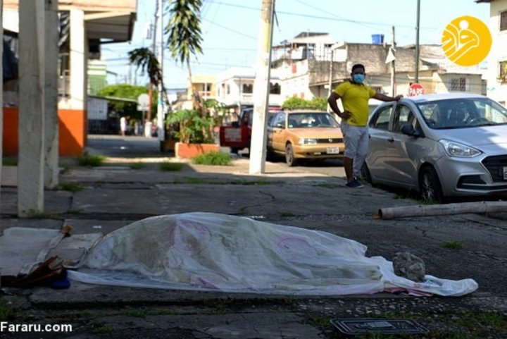 (تصاویر) رهاسازی اجساد قربانیان کرونا در خیابان‌ها