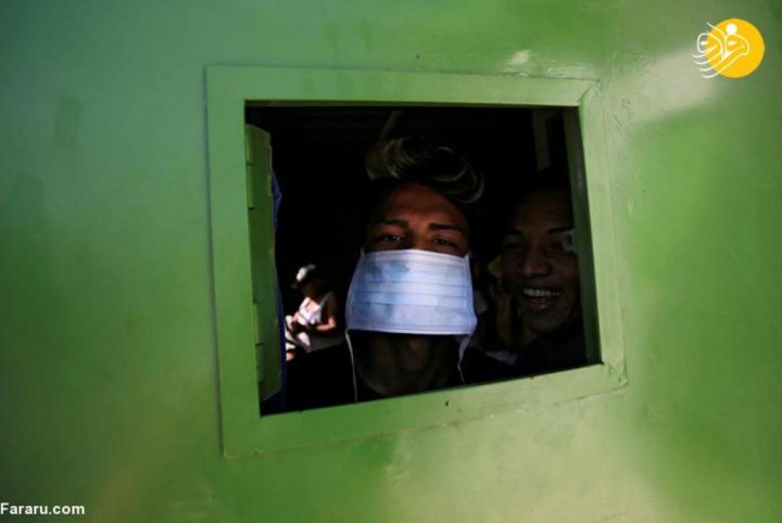 (تصاویر) خطر شیوع ویروس کرونا در زندان‌ها