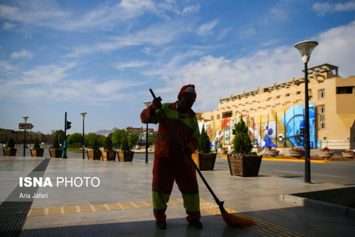 (تصاویر) پاکبانان بی دفاع در برابر کرونا