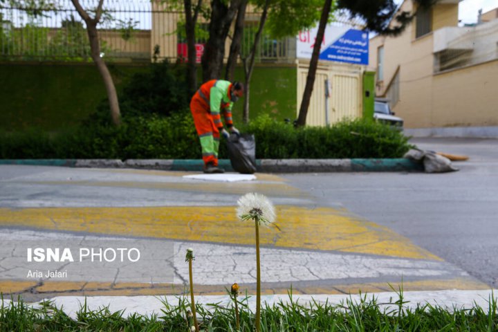 (تصاویر) پاکبانان بی دفاع در برابر کرونا