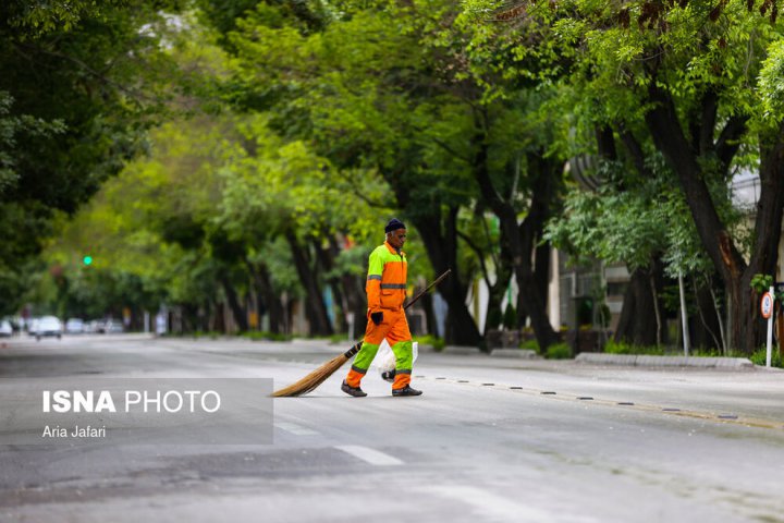 (تصاویر) پاکبانان بی دفاع در برابر کرونا