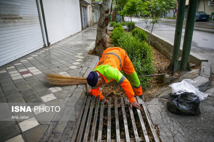 (تصاویر) پاکبانان بی دفاع در برابر کرونا