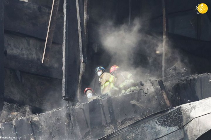 (تصاویر) آتش سوزی مرگبار در کره جنوبی