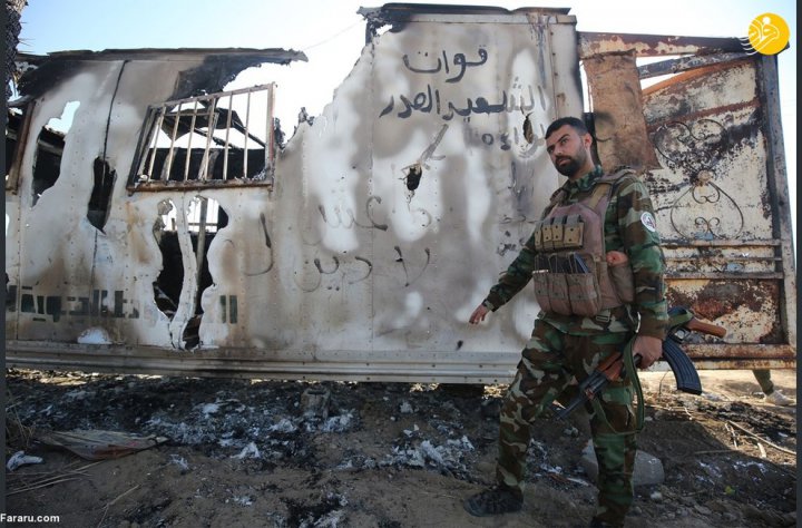 (تصاویر) حمله عناصر داعش به نیروهای حشد الشعبی