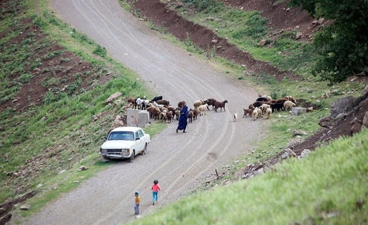 (تصاویر) معلم فداکار روستای میرمینگه