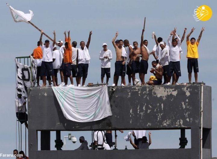 (تصاویر) شورش زندانیان در برزیل