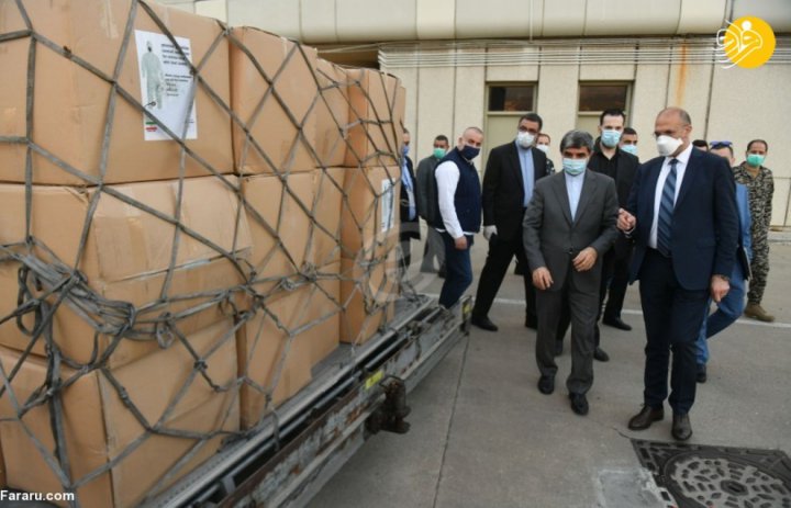 (فیلم و عکس) کمک ایران به لبنان برای مقابله با کرونا