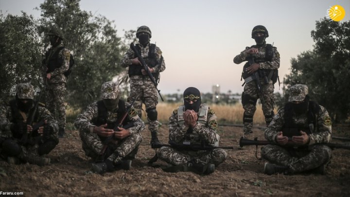 (تصاویر) محافظت گردان‌های قدس از مرزهای غزه