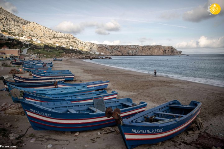 (تصاویر) زنان ماهیگیر مراکش