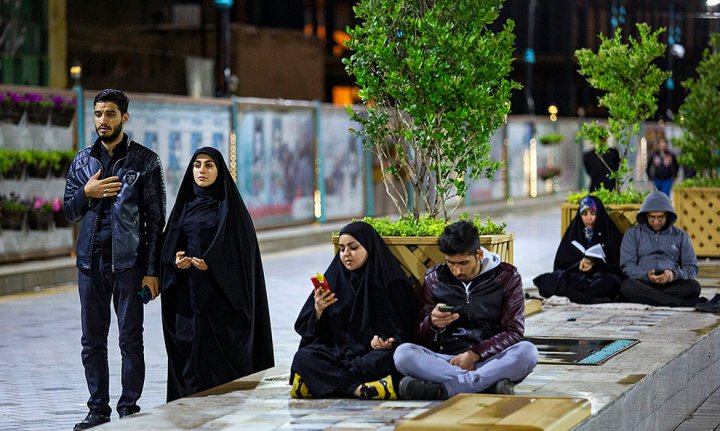 (تصاویر) شب نوزدهم ماه رمضان در جوار حرم امام رضا(ع)