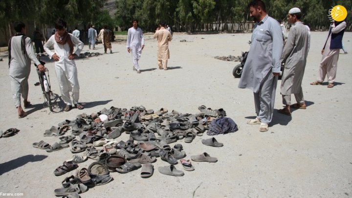 (تصاویر 16) حمله انتحاری داعش به مراسم تشییع جنازه