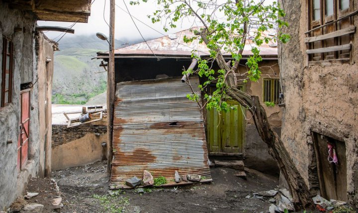 (تصاویر) تخریب بافت تاریخی روستای کنگ