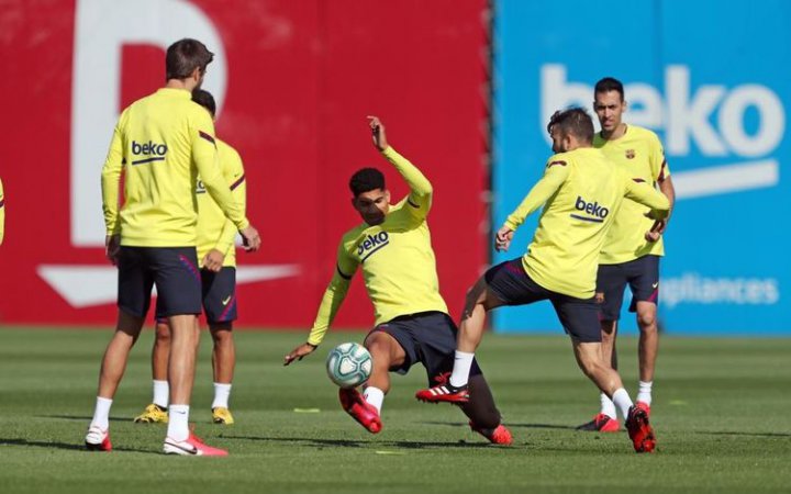 تمرین گروهی لالیگایی&zwnj;ها از سر گرفته شد