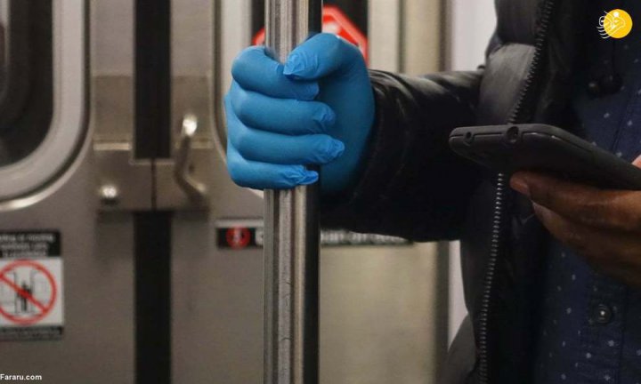 (تصاویر) دستهای مضطرب در مترو