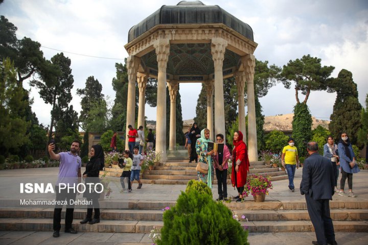 (تصاویر) بازگشایی حافظیه شیراز